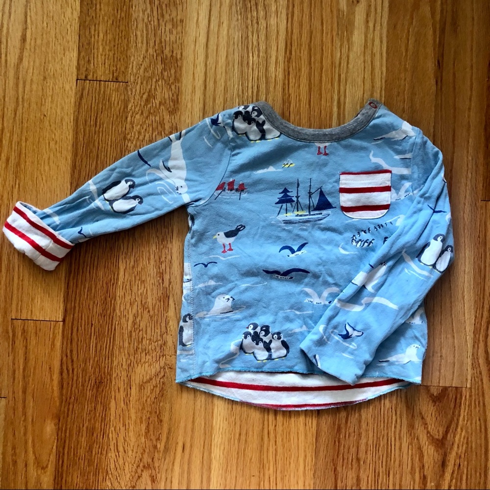 Mini Boden Reversible Arctic Shirt